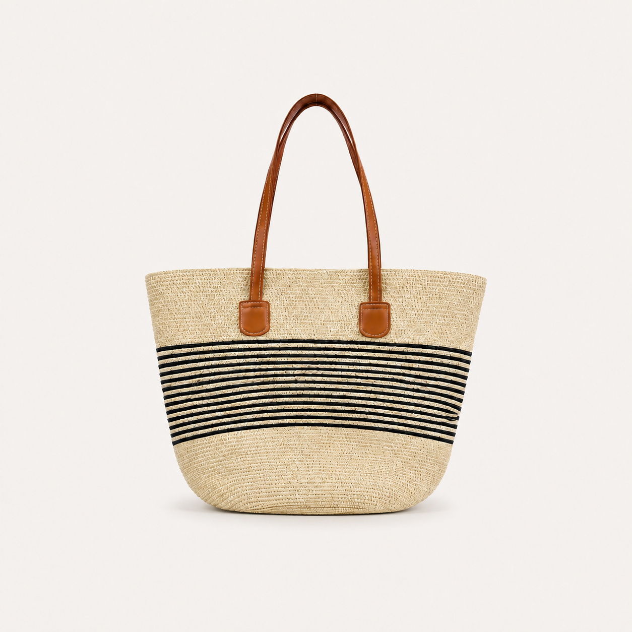 Woven Tote & Hat Set