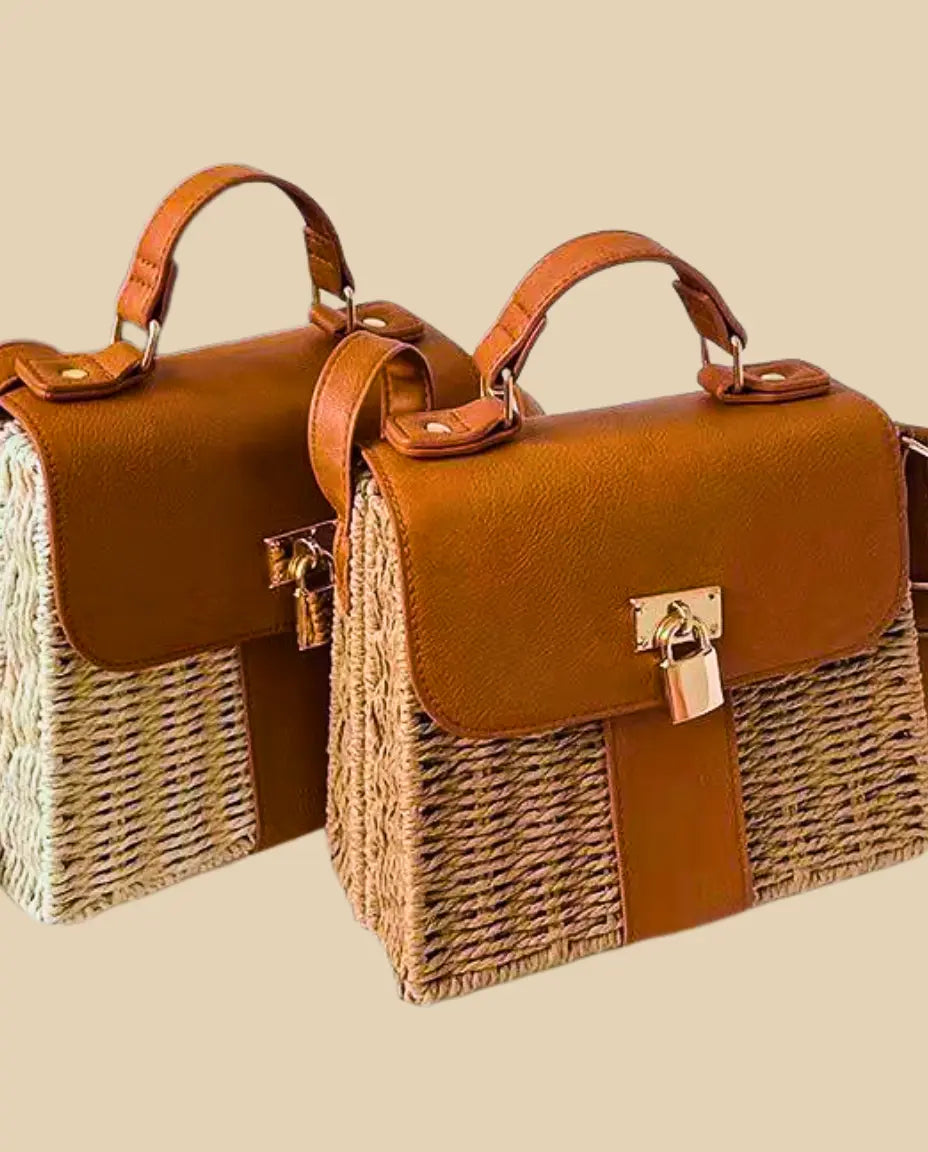 Straw Crossbody Bag