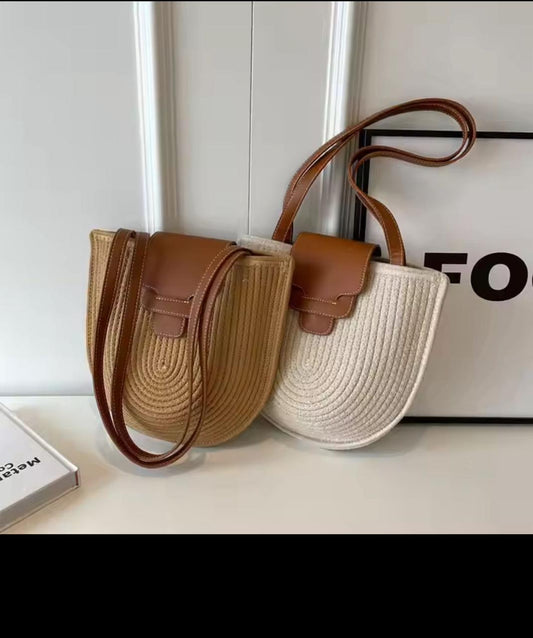 Straw Tote Bag