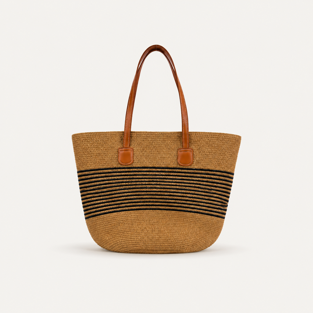 Woven Tote & Hat Set