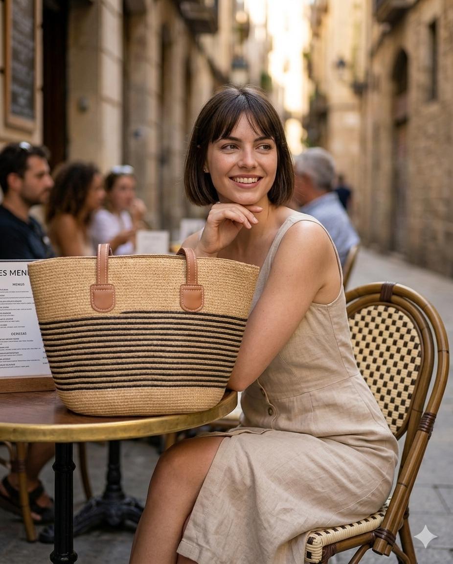 Straw Tote